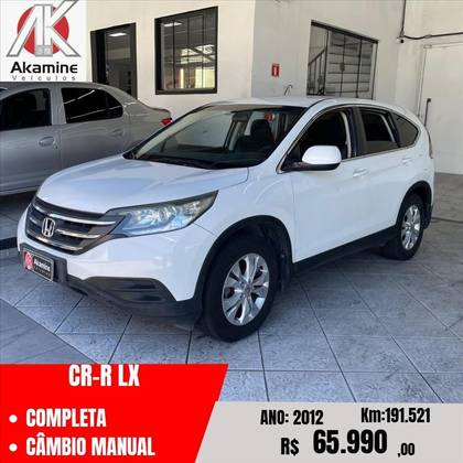 HONDA CRV 2.0 LX 4X2 16V GASOLINA 4P MANUAL